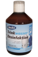 Trinkwasser-Desinfektion von Backs in der 500ml Glaschflasche mit Dosierdeckel, zum Einschütten in das Trinkwasser, 500 ml reichen für 500 Liter