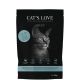Beutel CATSLOVE Lachs 400g – getreidefreies Trockenfutter mit 55 % Lachs, Lachsöl, Leinsamen und FOS