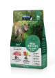Kleiner Beutel Tundra Dog Trockenfutter Hirsch Ente Lachs 750 g – getreidefrei, naturbelassen, mit Fleisch & Fisch