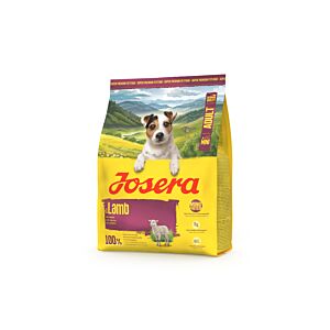 JOSERA Mini Adult Lamb 900 g Trockenfutterbeutel - Hundefutter mit Lamm für kleine ausgewachsene Hunde