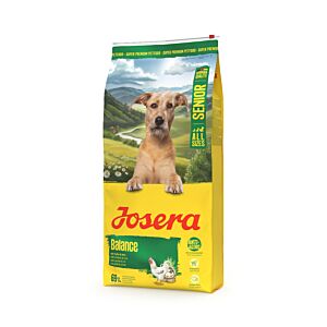 Josera Senior Balance 12,5 kg Packung – Senioren‑Trockenfutter mit Huhn und Reis für ältere Hunde
