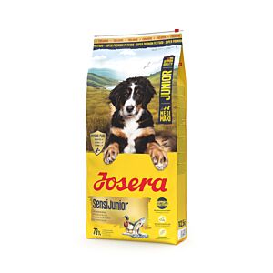 Josera SensiJunior 12,5 kg Packung – sensitives Welpen-Hundefutter mit Lachs & Ente