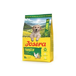 Josera Young Star 3 kg Packung – Getreidefreies Welpen-Hundefutter mit Huhn & Kartoffel