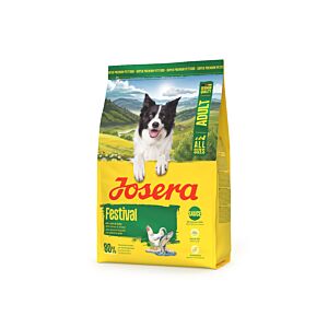 Josera Adult Festival 3 kg Packung – Trockenfutter mit Soßenpulver für erwachsene Hunde