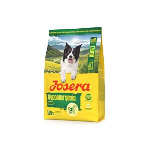 Josera Adult Hypoallergenic 3 kg Packung – leichtverdauliches, getreidefreies Hundefutter mit Insektenprotein
