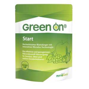Green On Start Blattdünger im praktischen Beutel, FiBL gelistet, für eine optimale und passgenaue Mikronährstoff-Versorgung