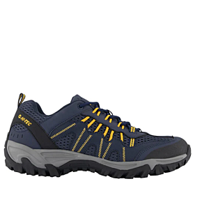 Outdoorschuh: Hi-Tec Jaguar in marineblau/gelb