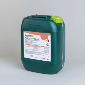 Lebosol nutriplant 12-4-6, stickstoffbetonter NPK-Dünger, grüner 10 Liter Kanister, made in Germany