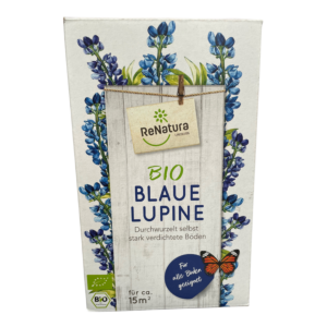 ReNatura Landsaaten Bio Blaue Lupine 0,5kg Packung, durchwurzelt stark verdichtete Böden