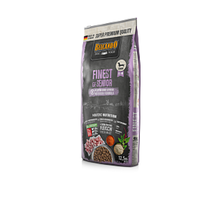 Belcando Finest GF Senior 12,5 kg – getreidefreies Trockenfutter mit Geflügel, Amaranth & Krill für sensitives Seniorenfutter
