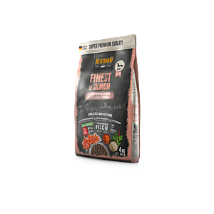 Belcando Finest GF Salmon 4 kg – getreidefreies Lachs-Trockenfutter mit Lachs, Krill & Amaranth, sensitiv verträglich