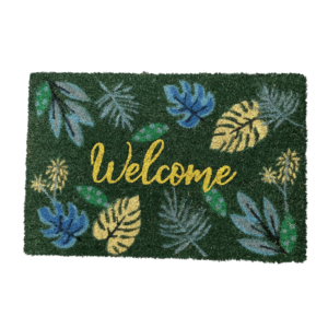 Fußabtreter Ruco Glitter Welcome Leaves