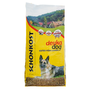 deuka dog Schonkost 15kg Sack mit Omega 3+6, proteinreiches Geflügel und Gelatine für Knorpelbildung in den Gelenken, für empfindliche, trägere und ältere Hunde