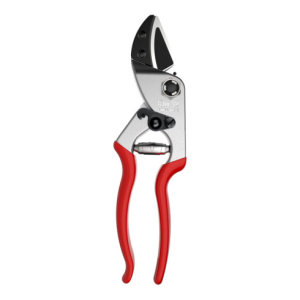 Felco32 Gartenschere in Ambossform erleichtert ein präzises Schneiden auch von dickeren Ästen, für Rechts- und Linkshänder