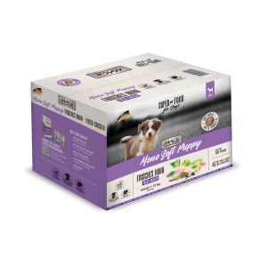 Beutel MAC’s DOG Mono Soft Puppy Frisches Huhn 12 kg: halbfeuchtes, getreidefreies Welpenfutter mit Huhn, Kräutern und Naturzutaten