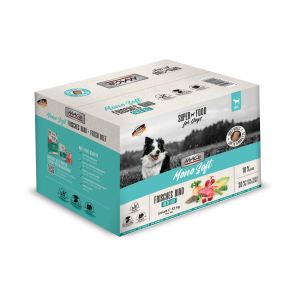 Packung MAC’s DOG Mono Soft Frisches Rind 3×4 kg – getreidefreies, halbfeuchtes Softfutter mit 70 % Rind, Gemüse, Kräutern und Gelenknährstoffen