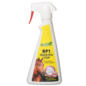 Stiefel RP1 Insektenstop, hochwirksames Insekten-Repellent, Insektenspray zum Schutz für Pferde und Reiter