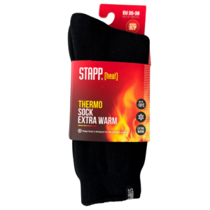 Stapp Heat Thermo Socken schwarz – warme schwarze Thermosocken im Einsatz