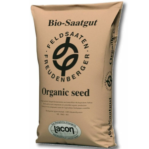 Bio Hornklee Saatgut im 25kg Sack von Feldsaaten Freudenberger, reichhaltige Futterpflanze für Nutztiere mit hohem Eiweißgehalt