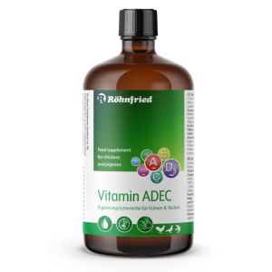Ergänzungsfuttermittel für Hühner und Tauben, Flüssigkeit in der 100ml Flasche, mit Vitaminen A, C, D3 und E, für ein gutes Immunsystem