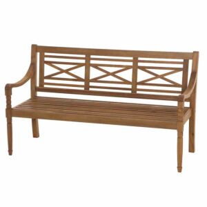 Sitzbank für 3 Personen Westport, modernes Design, Holz